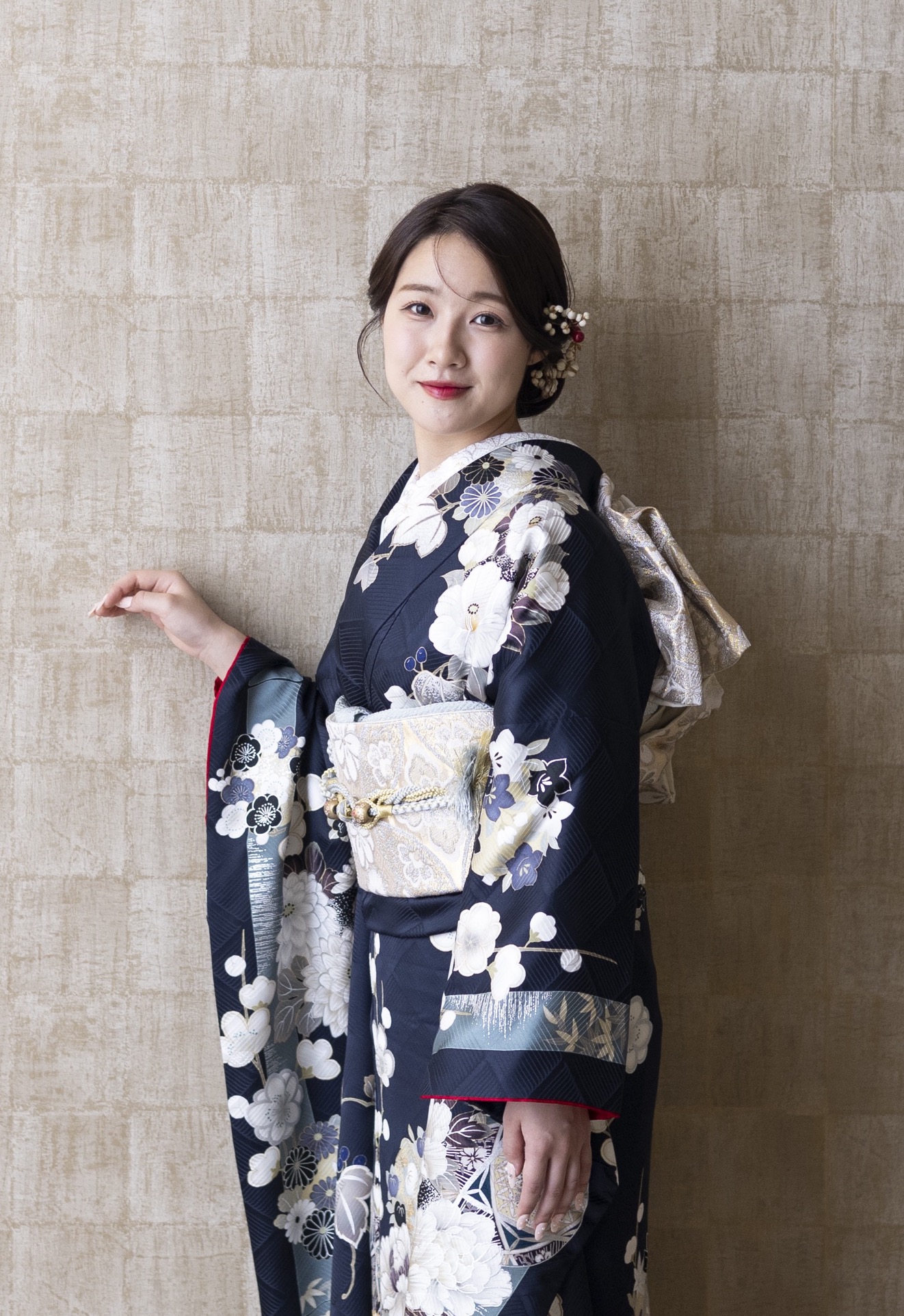 振袖の女性